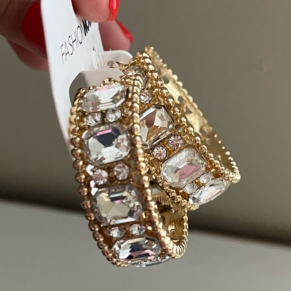 Fashion Nova good earrings - brand new in original packaging